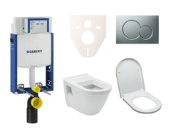 Vitra  Cenově zvýhodněný závěsný WC set Geberit k zazdění + WC S50 - SIKOGE2V3