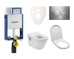 Vitra  Cenově zvýhodněný závěsný WC set Geberit k zazdění + WC Integra vč. sedátka - SIKOGE2V41