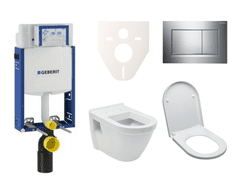 Vitra  Cenově zvýhodněný závěsný WC set Geberit k zazdění + WC Integra vč. sedátka - SIKOGE2V6