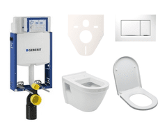 Vitra  Cenově zvýhodněný závěsný WC set Geberit k zazdění + WC Integra vč. sedátka - SIKOGE2V5