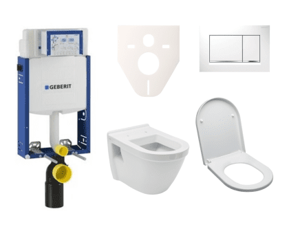 Vitra  Cenově zvýhodněný závěsný WC set Geberit k zazdění + WC Integra vč. sedátka - SIKOGE2V5