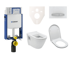 Vitra  Cenově zvýhodněný závěsný WC set Geberit k zazdění + WC Integra vč. sedátka - SIKOGE2V8