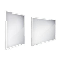NIMCO  Zrcadlo bez vypínače 80x60 cm hliník ZP 14002 - ZP14002