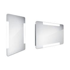 NIMCO  Zrcadlo bez vypínače 80x50 cm hliník ZP 18001 - ZP18001