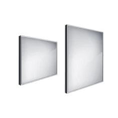 NIMCO  Zrcadlo bez vypínače 80x70 cm černá ZPC 13003-90 - ZPC1300390