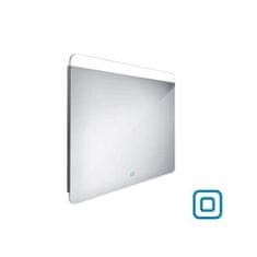 NIMCO  Zrcadlo se senzorem 80x70 cm hliník ZP 23003V - ZP23003V