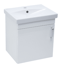 Naturel  Koupelnová skříňka s umyvadlem Vario Dekor 50x51x40 cm bílá lesk - VARIO250BIBL