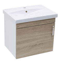 Naturel  Koupelnová skříňka s umyvadlem Vario Dekor 60x51x40 cm dub bardolíno mat - VARIO260BIDB