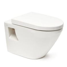 Vitra  WC závěsné Integra včetně sedátka, zadní odpad - 7063-003-6286