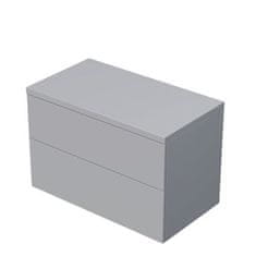 Naturel  Koupelnová skříňka pod umyvadlo na desku Ratio 90x59,6x50 cm šedá mat - ND902Z56PU.A5866