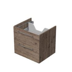 Naturel  Koupelnová skříňka pod desku se 2 zásuvkami Ratio 60x56x50 cm dub Wellington - ZB602Z56.D370