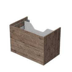 Naturel  Koupelnová skříňka pod desku se 2 zásuvkami Ratio 80x56x50 cm dub Wellington - ZB802Z56PU.D370