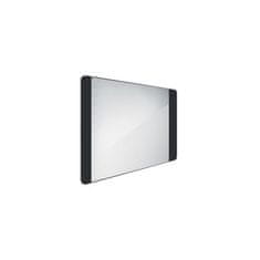 Naturel  Zrcadlo bez senzoru 80x60 cm černá - ZIL8060LEDC