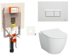 Vitra  Cenově zvýhodněný závěsný WC set k zazdění + WC Nuo - SIKOVIZNUO600