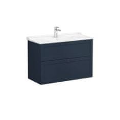 Vitra  Koupelnová skříňka s umyvadlem Root 100x67x46 cm modrá mat - ROOTC100BINTC