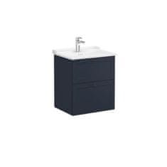 Vitra  Koupelnová skříňka s umyvadlem Root 60x67x46 cm modrá mat - ROOTC60BINTC