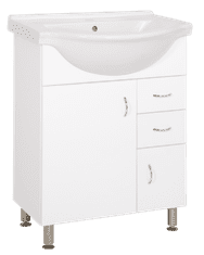 Keramia  Koupelnová skříňka s umyvadlem Pro 60x50 cm bílá - PRO60DV