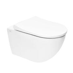 Vitra  WC závěsné S60 bílé včetně sedátka, zadní odpad - 7510-003-6288