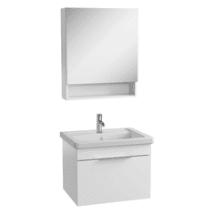 Vitra  Koupelnová skříňka s umyvadlem a zrcadlem Mia 64x49x45 cm bílá lesk - MIASET6049BG