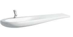 LAUFEN  Ilbagno alessi umyvadlo do nábytku 160x50/35cm s otvorem pro baterii s LCC - H8149714001041