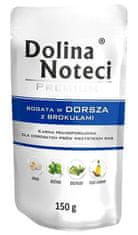 DOLINA NOTECI Dolina Noteci Premium Pes Treska S Brokolicí Sáček 150G