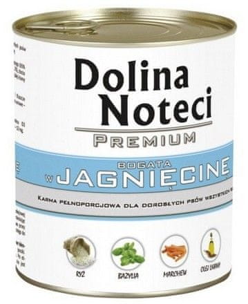 DOLINA NOTECI Dolina Noteci Premium Pes Jehněčí Konzerva 800G