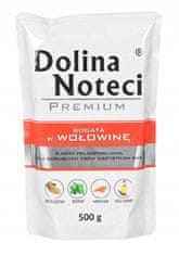 DOLINA NOTECI Dolina Noteci Premium Pes Hovězí Sáček 500G