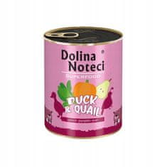 DOLINA NOTECI Dolina Noteci Superfood Pes Kachna A Křepelka Konzerva 800G