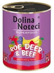 DOLINA NOTECI Dolina Noteci Superfood Pes Srnec A Hovězí Konzerva 800G