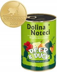 DOLINA NOTECI Dolina Noteci Superfood Pes Jelen A Kachna Konzerva 400G