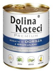 DOLINA NOTECI Dolina Noteci Premium Pes Treska A Brokolice Konzerva 800G