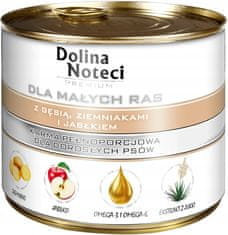 DOLINA NOTECI Dolina Noteci Premium Pes Malý Husa, Brambory A Jablko Konzerva 185G