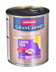 Animonda Animonda Grancarno Single Protein Jehněčí Konzerva 800G