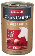 Animonda Animonda Grancarno Single Protein Hovězí Konzerva 400G