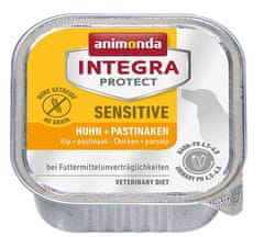 Animonda Animonda Integra Protect Sensitive Pro Psa Kuře + Pastinák Tác 150G