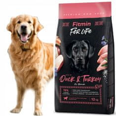 Fitmin Fitmin Dog For Life Duck & Turkey 12Kg