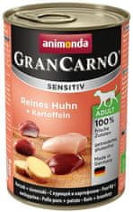 Animonda Animonda Grancarno Sensitiv Kuře + Brambory Konzerva 400G