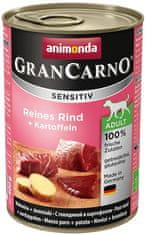 Animonda Animonda Grancarno Sensitiv Hovězí + Brambory Konzerva 400G