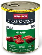 Animonda Animonda Grancarno Original Adult Wild Zvěřina Konzerva 800G