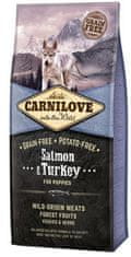 Carnilove Carnilove Dog Salmon & Turkey Puppy - Losos A Krůta 1,5Kg