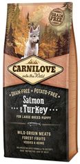 Carnilove Carnilove Dog Salmon & Turkey Large Puppy - Losos A Krůta 1,5 Kg