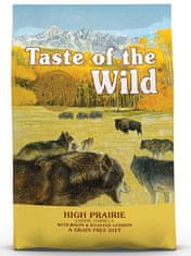 Taste of the Wild Taste Of The Wild High Prairie Canine S Masem Z Bizona 12,2Kg