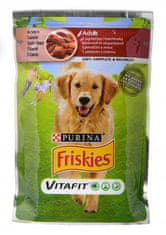 Friskies Friskies Dog Adult Jehněčí A Mrkev V Omáčce Sáček 100G