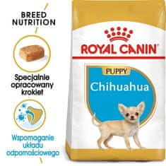 Royal Canin Royal Canin Chihuahua Puppy Krmivo Suché Pro Štěňata Do 8 Měsíců, Plemene C