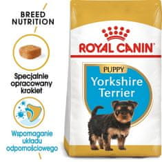 Royal Canin Royal Canin Yorkshire Terrier Puppy Krmivo Suché Pro Štěňata Do 10 Měsíců