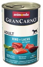 Animonda Animonda Grancarno Original Adult Lachs Spinat Losos + Špenát Konzerva 400G