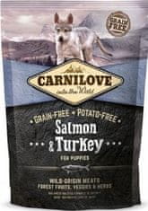 Carnilove Carnilove Dog Salmon & Turkey Puppy - Losos A Krůta 1,5Kg