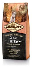 Carnilove Carnilove Dog Salmon & Turkey Large Puppy - Losos A Krůta 12Kg