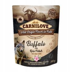 Carnilove Carnilove Dog Buffalo & Rose Petals - Buvol A Okvětní Lístky Růže Sáček 300G