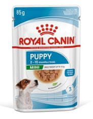 Royal Canin Royal Canin Mini Puppy Krmivo Mokré V Omáčce Pro Štěňata, Od 2 Do 10 Měsíců